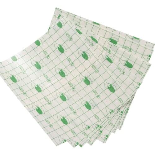 10 Pcs Tattoo Repair Sticker Waterproof Film Wrap Cover Permanent Makeup Patch Good Effect Transparent Tape Fixation Tape