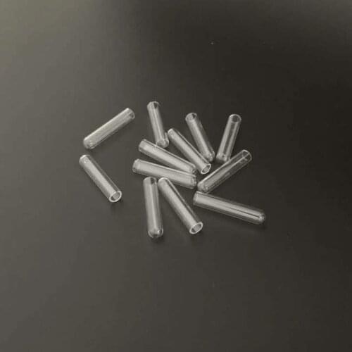 200pcs/lot 6x30mm Mini Clear Glass Fermentation tube, duchenne tube for Teaching/medical/chemical Laboratory experiment