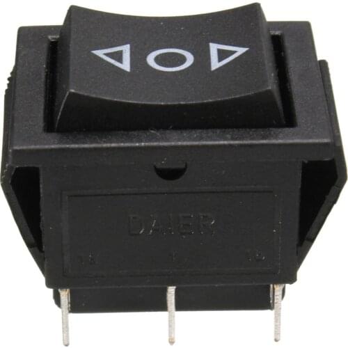 6-Pin Sunroof Locks Rocker Momentary Switch DPDT On/Off/On 12V