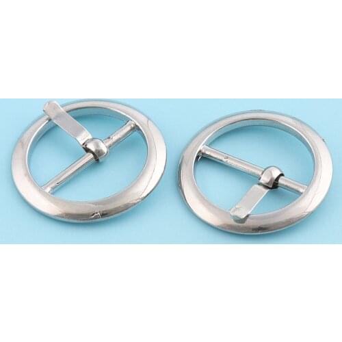 6pcs 20mm Release Belt Buckle with prong Nickle Color Adjuster Buckles Tri Bar Buckles Strap Buckles Slider Fastener