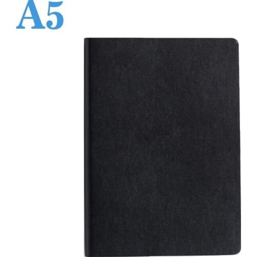 192 Pages A5 Notebook Double Layer PU Soft Surface notebook Business meeting Notepad Office Diary Journal School Stationery