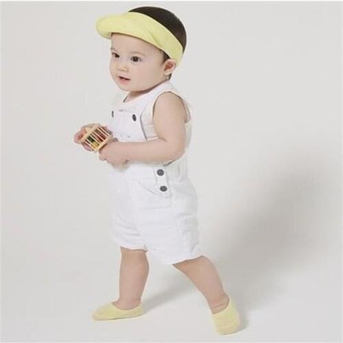 Han edition color newborn baby non-slip floor socks cotton cotton candy ship socks-049