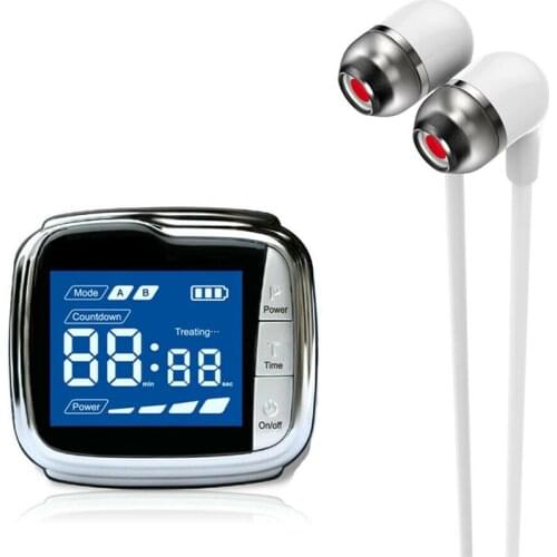 Laser medical physiotherapy equipment for tinnitus hearing loss ear ringing ear diseases headache relieve device