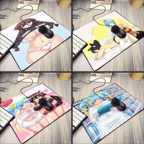 Mairuige Sexy Girl mouse pad laptop tablets notebook gaming mouse pad non-slip mousepad keyboard mouse mats 18*22CM 25*20CM