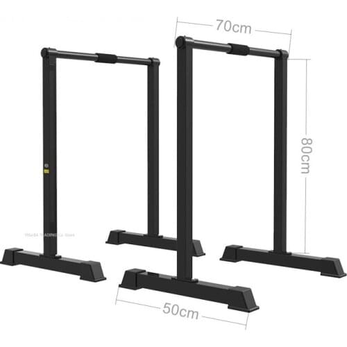 Multi-function Single Parallel Bars, Heavy Duty Workout Dip Station Pull Up Bar, Fitness Dip Station Body Press Parallel Bar