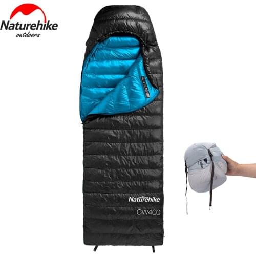 Naturehike New White Goose Down Sleeping bag Super Light and Warm Winter Sleep Bags
