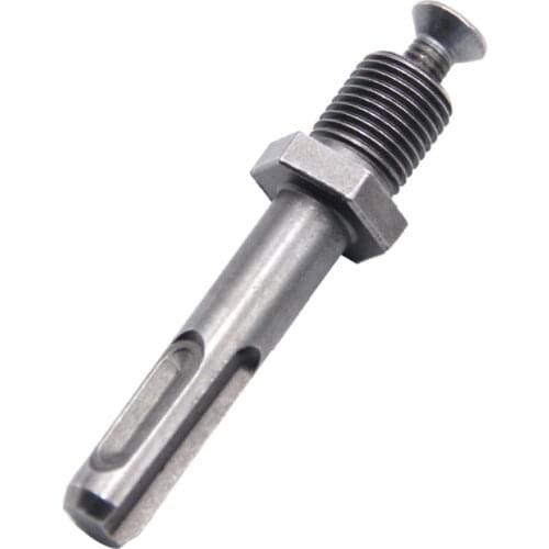 Round shank SDS+ electric hammer conversion rod Two pits and two slots electric hammer adapter threaded joint