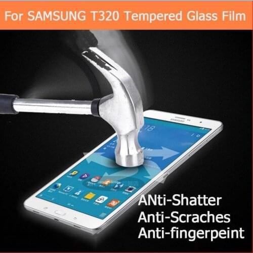 Premium tempered glass film For Samsung Galaxy Tab T320 T321 T325 8.4" tablet pc Anti-shatter LCD Screen Protector Film