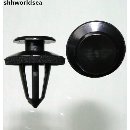Shhworldsea auto plastic fastener trim panel retaining for fiat 46835626 71738386 for peugeot 9345A1