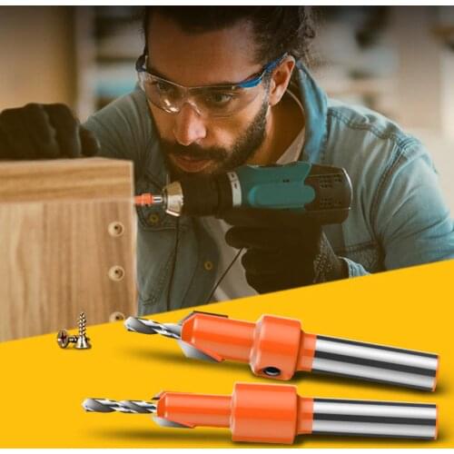 Sink Hole Drill Head Woodworking Opener Cone Screw Reamer Drill Bits Various Specifications Workmanship Counterbore Holes Drills