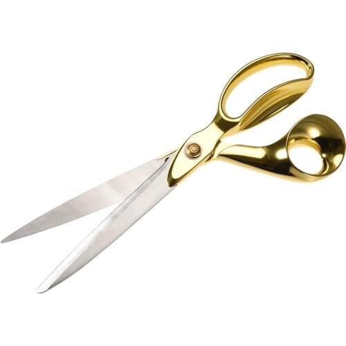 Uxcell Multipurpose Precision Tailor Scissors 11 Inch Stainless Steel Home Use Cloth Shears Gold