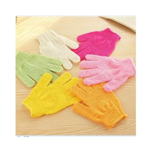 Bath For Peeling Exfoliating Mitt Glove For Shower Scrub Gloves Resistance Body Massage Sponge Wash Skin Moisturizing SPA Foam