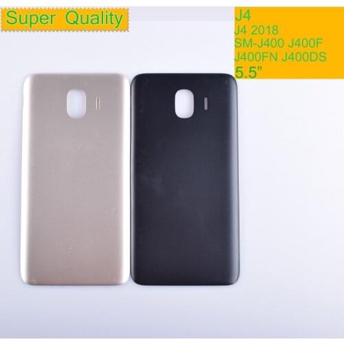 10Pcs/lot J4 For Samsung Galaxy J4 2018 SM-J400F J400F J400FN J400DS J400G Housing Battery Cover Back Cover Case Rear Door