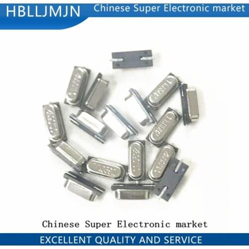 100PCS smd hc-49s 11.0592MHz 20ppm 20pF quartz resonator crystal
