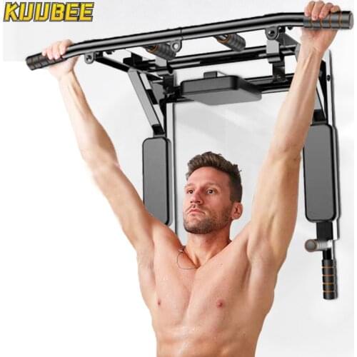 300KG Wall Mounted Horizontal Bars with Wide Anti-slip pad Home Gym Workout Chin Up Pull Up Training Bar Sport Fitness Equipment
