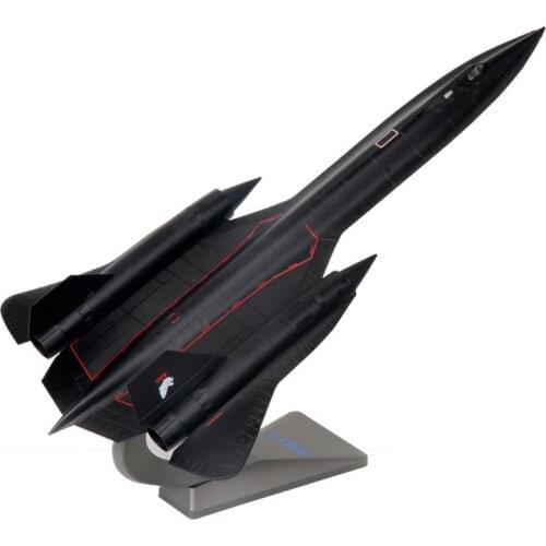 44cm Simulation Fighter Model 1:72 Scale Air Force Military Aircraft Maquette, Item No. MO-SR71A