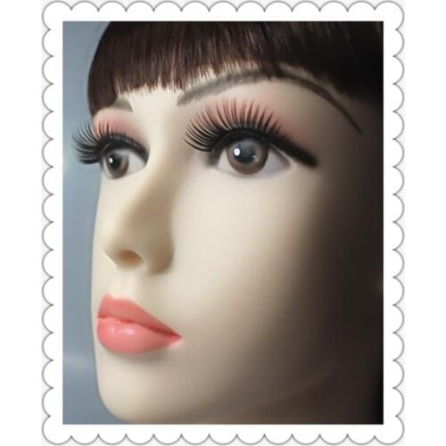 5 pairs of false eyelashes natural fibre false eyelashes for bottom lashes set Natural/Thick Long Eye Lashes Wispy Makeup Beauty