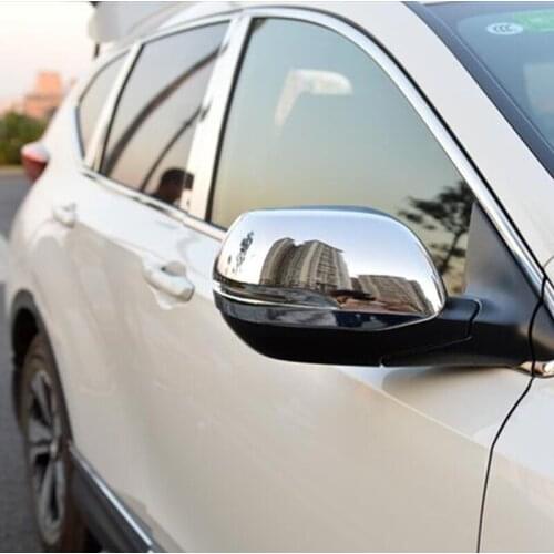 ABS Chrome For Honda CR-V CRV 2013 2014 2015 2016 2017 2018 Car Styling Accessories Car Rearview Mirror Frame Panel Cover Trim