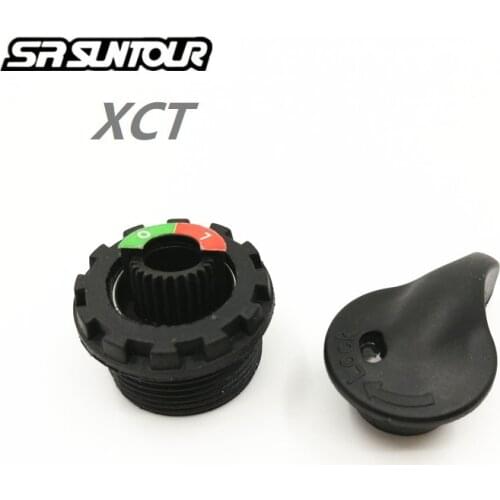 SR Suntour XCT Bike Front Fork Damper Mechanical Lock Base Damping Rod Lockout Cover MTB Mountain Bike Fork Repair Parts