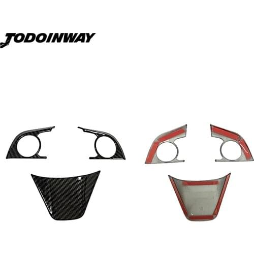 For Toyota Camry RAV4 H31 XV70 PHV R2 Altis 70 Steering Wheel Decoration Cover Trim Moulding Interior Accessories ABS Plastic