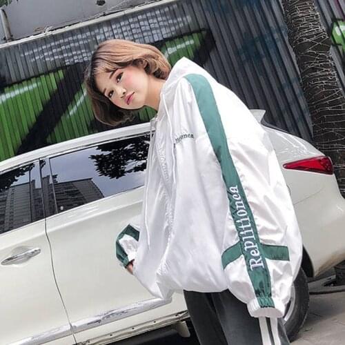 Women 2020 New Womens Basic Jacket Fashion Thin Girl Windbreaker Outwear Bomber Female Baseball Women Men Coat