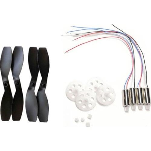 KY909 WiFi Drone RC Quadcopter Spare Parts propeller blades props engines motor gears kit