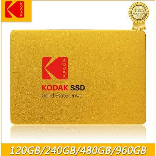 New KODAK X100 SATA III SSD Hard Drive Disk 120GB 240GB 480GB 960GB Laptop Desktop computer 2.5 built-in solid state Hard Drive