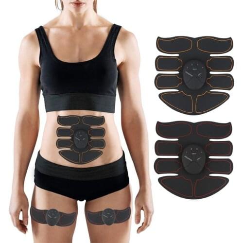 Portable Abdominal Muscel Trainer Wearable Abdominal Training Pads Slimming Tools Women Men Lose Weight Fitness Equipments