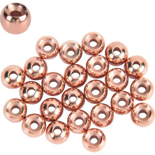 SF Cyclops Tungsten Bead Head Eyes for Fly Tying Nymph Head Ball Beads （25 Pieces