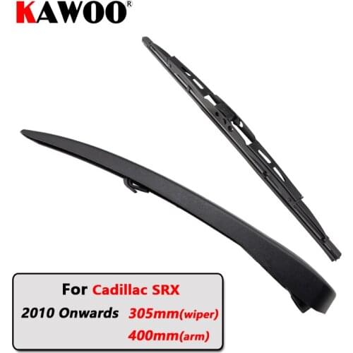 KAWOO Car Rear Wiper Blades Back Window Wipers Arm For Cadillac SRX Hatchback (2010 Onwards) 305mm Auto Windscreen Blade Styling