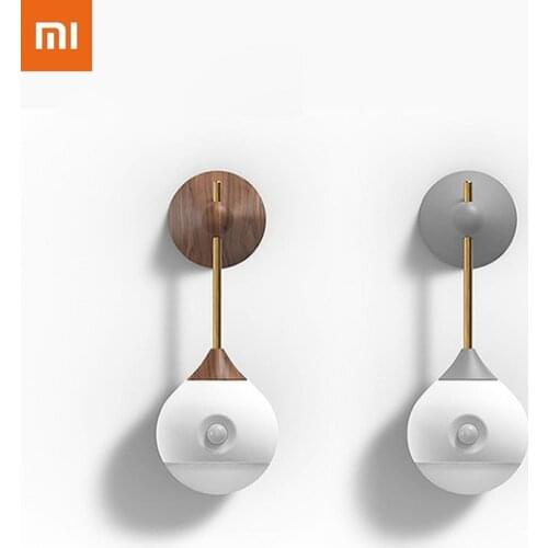 Xiaomi Sothing Infrared Induction Night Light Lamp Smart Sensor Portable USB Charging Removable Night Bulbs For Smart Home