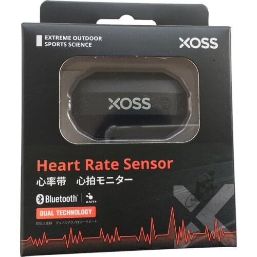 XOSS Heart Rate Monitor Bluetooth Ant+ Ant Heart Rate Sensor Chest Strap Band