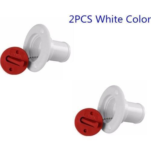 2PCS Nylon Plastic UV Stabilized Marine Hardware Deck Filler of Fuel 1.5 inch Socket Boat Motorhome Yacht Caravans Truck