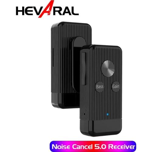 Wireless Receiver 5.0 Support Bass and Noise Reduction Mode TF Card Play Adapter Bluetooth Adapter For Headphone With Sport Clip