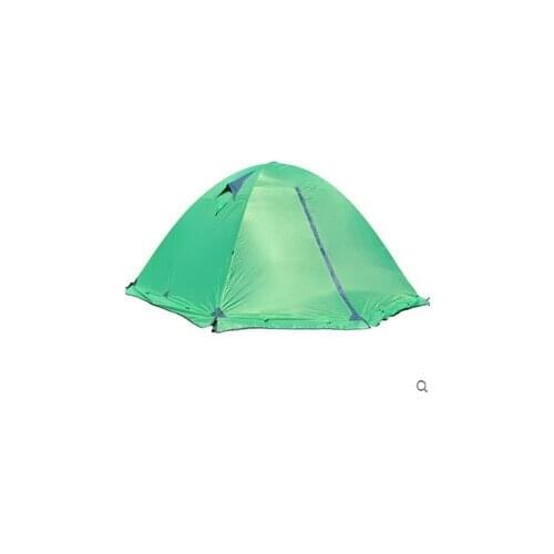 CHANODUG Tent camping camping tent outdoor 2 people double aluminum pole windproof rainstorm with snow skirt field account 2.5kg