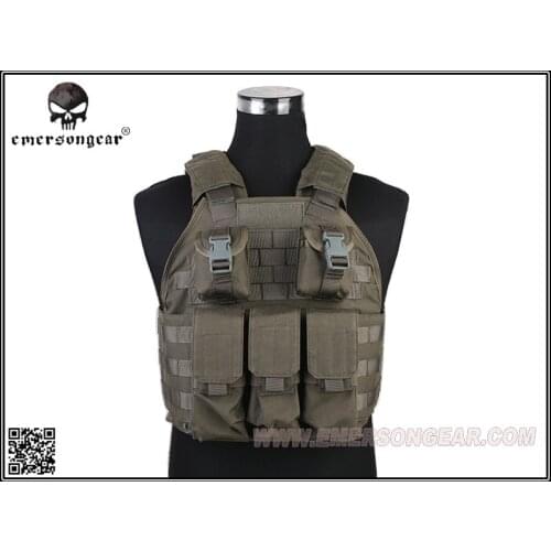 Emerson SPC Tactical Vest Airsoft Molle Military Tactical Vest Smoky Grey EM7320 SG