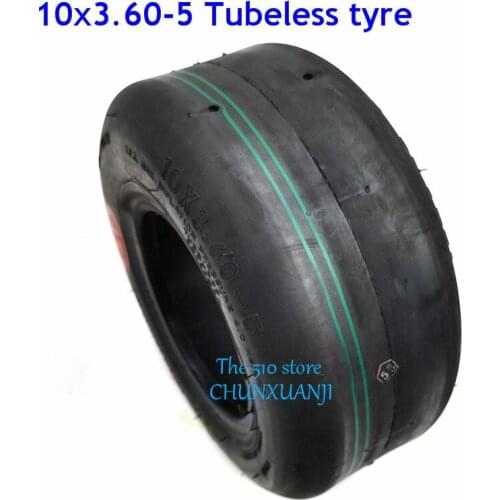 Go Kart 10 Inch Front Wheel Tyre 10x3.60-5 Kart Tire Drift Bike Wheels Beach Car Accessories ATV Quad Spare Parts 10*3.60-5