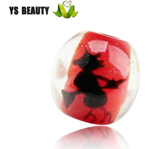 Halloween glass beads witch shaped glass beads jewelry with beads beads beads beads beads Japanese style antique hairpins