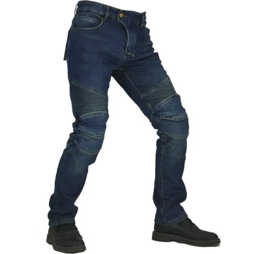 Classic Motorcycle Pants Men Moto Jeans Protective Gear Riding Touring Motorbike Trousers Motocross Pants Moto Pants