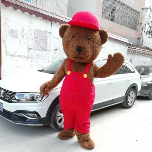 Halloween Teddy Bear Mascot Costume Suits Cosplay Party Dress Outfits Clothing Advertising Carnival Xmas Easter Adult Christmas