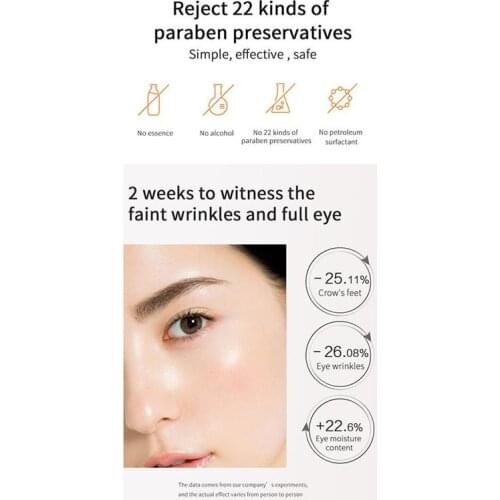 20g Eye Cream Anti-Aging Anti-Wrinkle Under Eye Cream Moisturizing Dark Circles Remover Anti Wrinkle Firming Improve Eye Bags