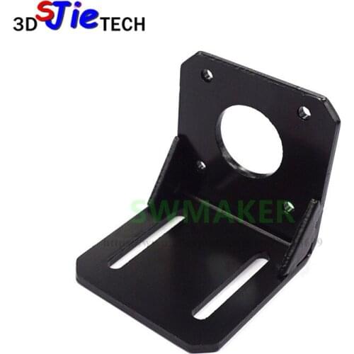 1 pcs NEMA 23 Mounting L Bracket 57 Stepper Motor Bracket Steel Motor Mounts Stand for CNC 3D Printer Accessories