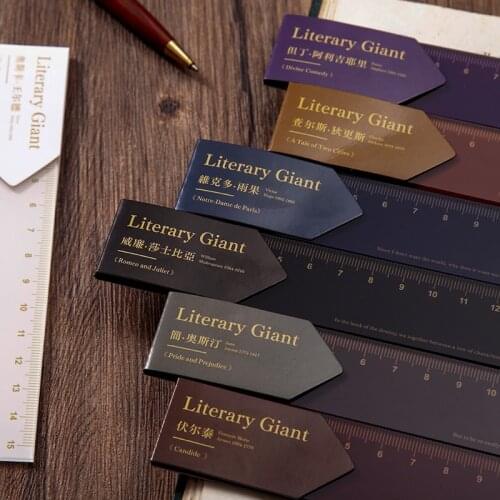 Yoofun 8Designs 15cm Strawber Acrylic Color Ruler Multifunction DIY Drawing Rulers For Students Kids School Office Stationery