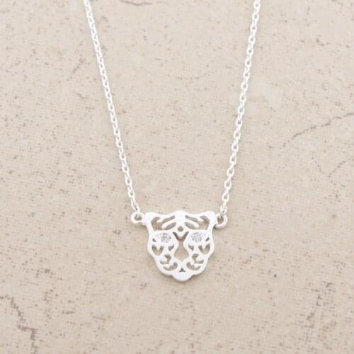 New style handmade the tiger head shape necklace,hot sale fashion jewelry necklace,necklaces for women,gift for watch women