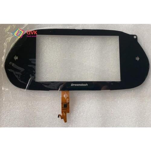 Black touch screen for Dreamdash GPS car navigation radio touch screen panel repair replacement parts