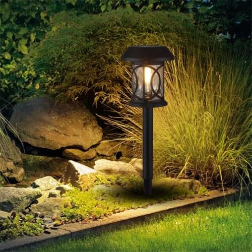 Solar Lights Outdoor Garden LED Solar Landscape Path Lights Ground Stake Lights For Lawn Patio Yard Pathway Walkway Driveway