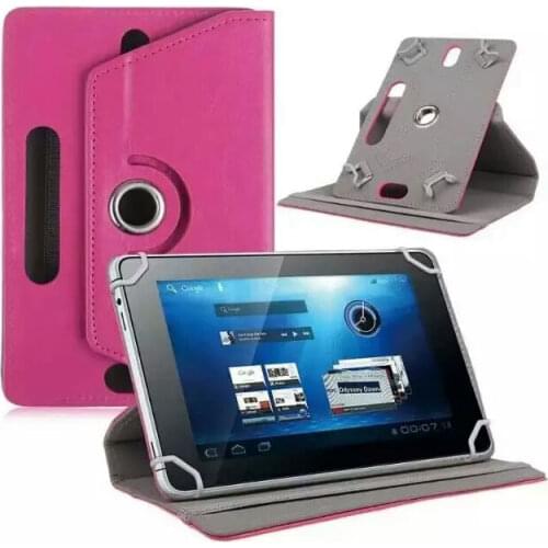 For Teclast P10HD Octa Core SC9863A GPS Android 9.0 10.1" 360 Degree Rotating Universal Tablet PU Leather cover case