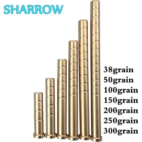 12pcs Arrow Insert Brass Copper Base Fit ID6.2mm OD7.6mm Arrow Shaft For Arrow Outdoor Shooting Training Archery Accessories