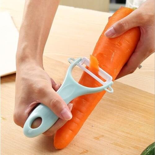 Fruit Vegetable Peeler Ceramic Peeler Cutter Potato Cucumber Carrot Grater Portable Home Random Send Kitchen Tools Accessories