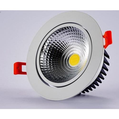 20pcs Super Bright Dimmable Led downlight light COB Ceiling Spot Light 5w 7w 9W 12w LED ceiling recessed Lights Indoor Lighting